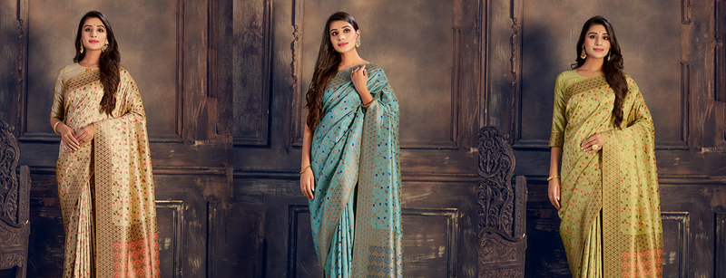 Top 5 Designer Fusion sarees for women in 2022