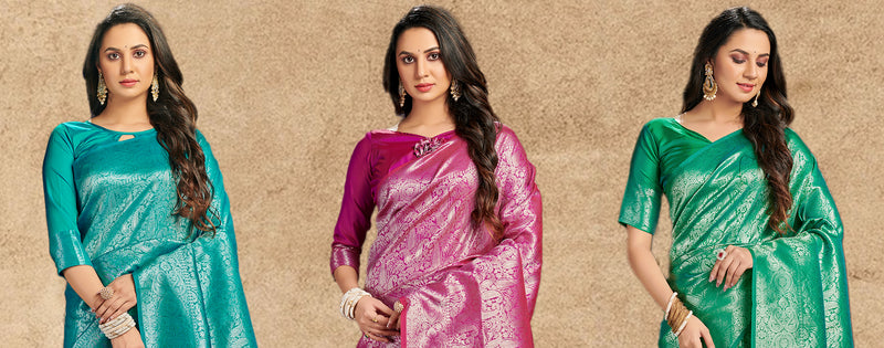 Add sparkle to your wedding with a beautiful Saree