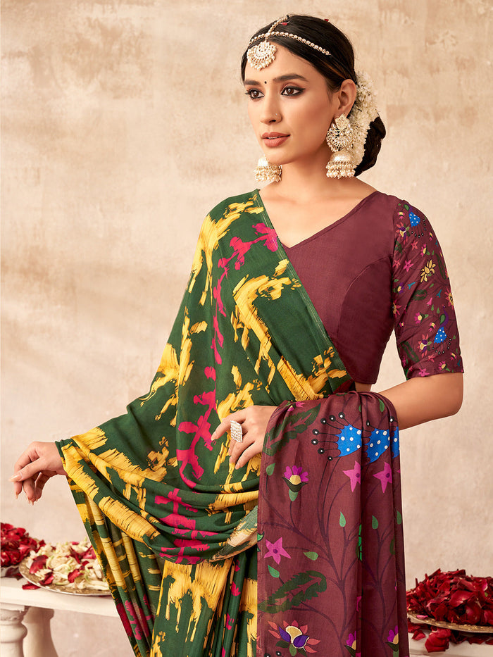 Elegant Viscose Sarees