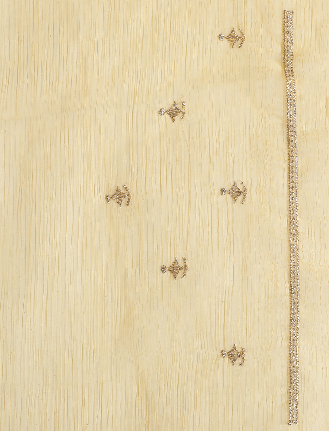 Woven Design Saree With Blouse in Yellow