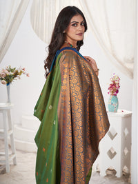 Jamuna Silk in Green