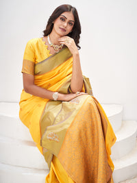 Jamuna Silk in Yellow