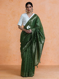 Navriti Cotton in Dark Green