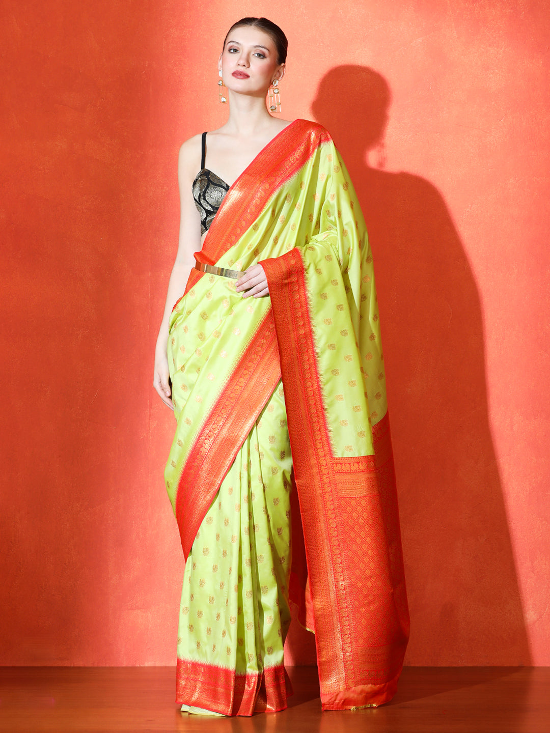 Bhakti Silk in Green