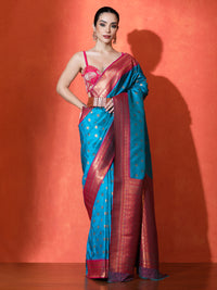 Bhakti Silk in Light Blue