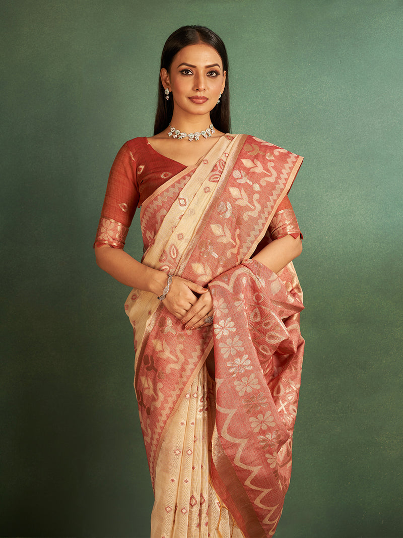 Kalika Cotton in Beige