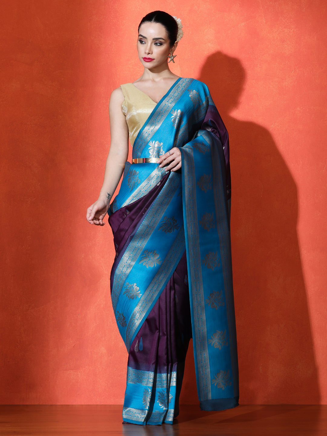 Heritage Silk in Dark Blue