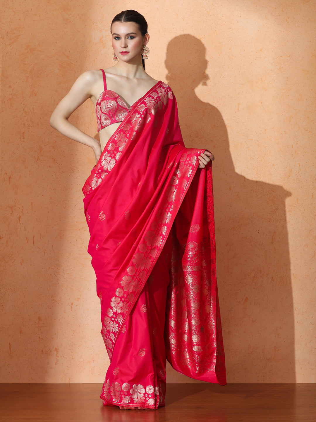 Adah Silk In Pink