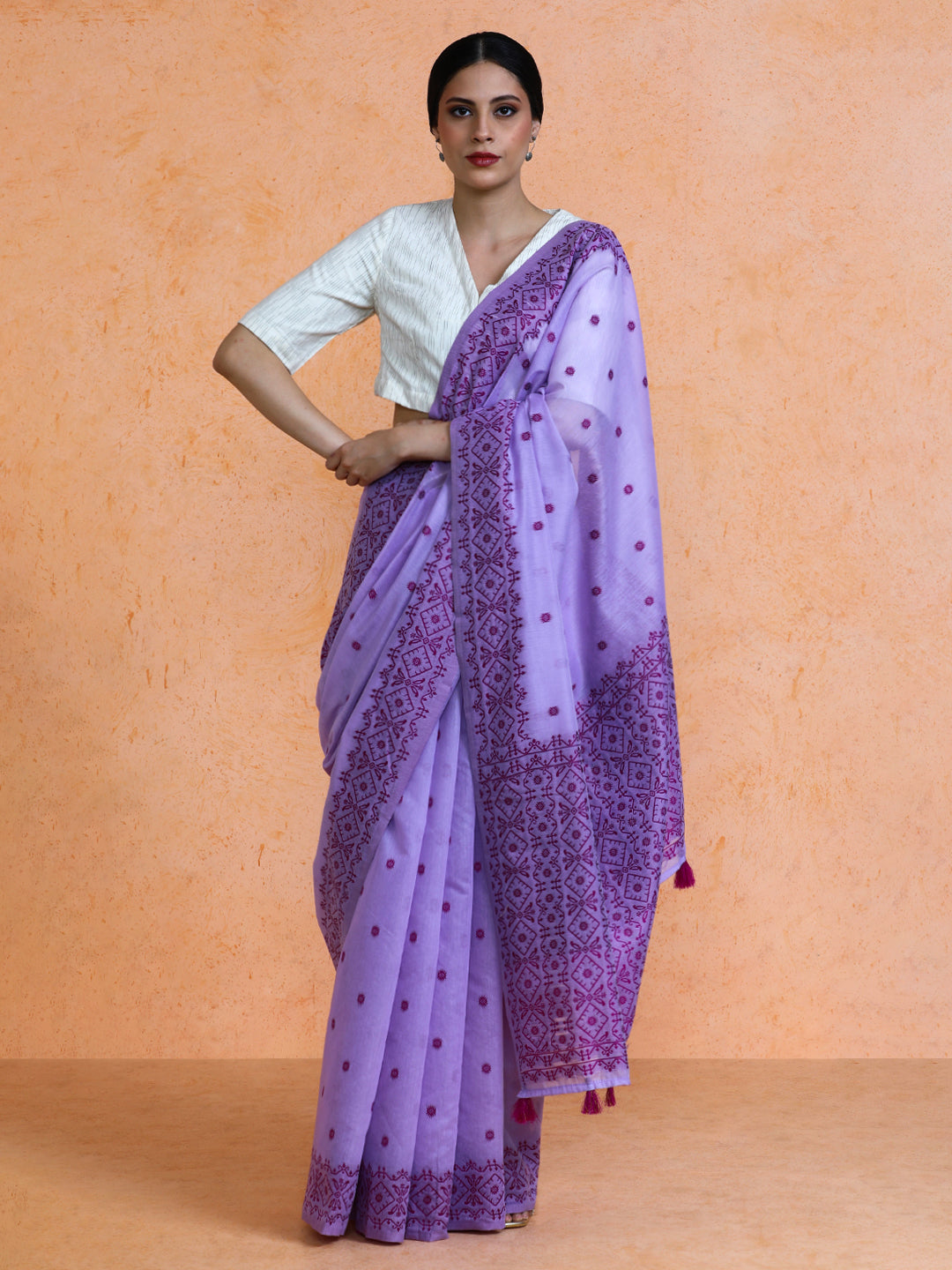 Dhrisha Cotton in Lavender