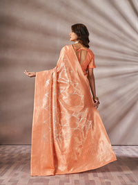 Samiksha Silk in Orange