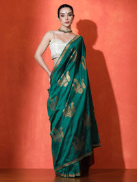 Charita Silk In Dark Green