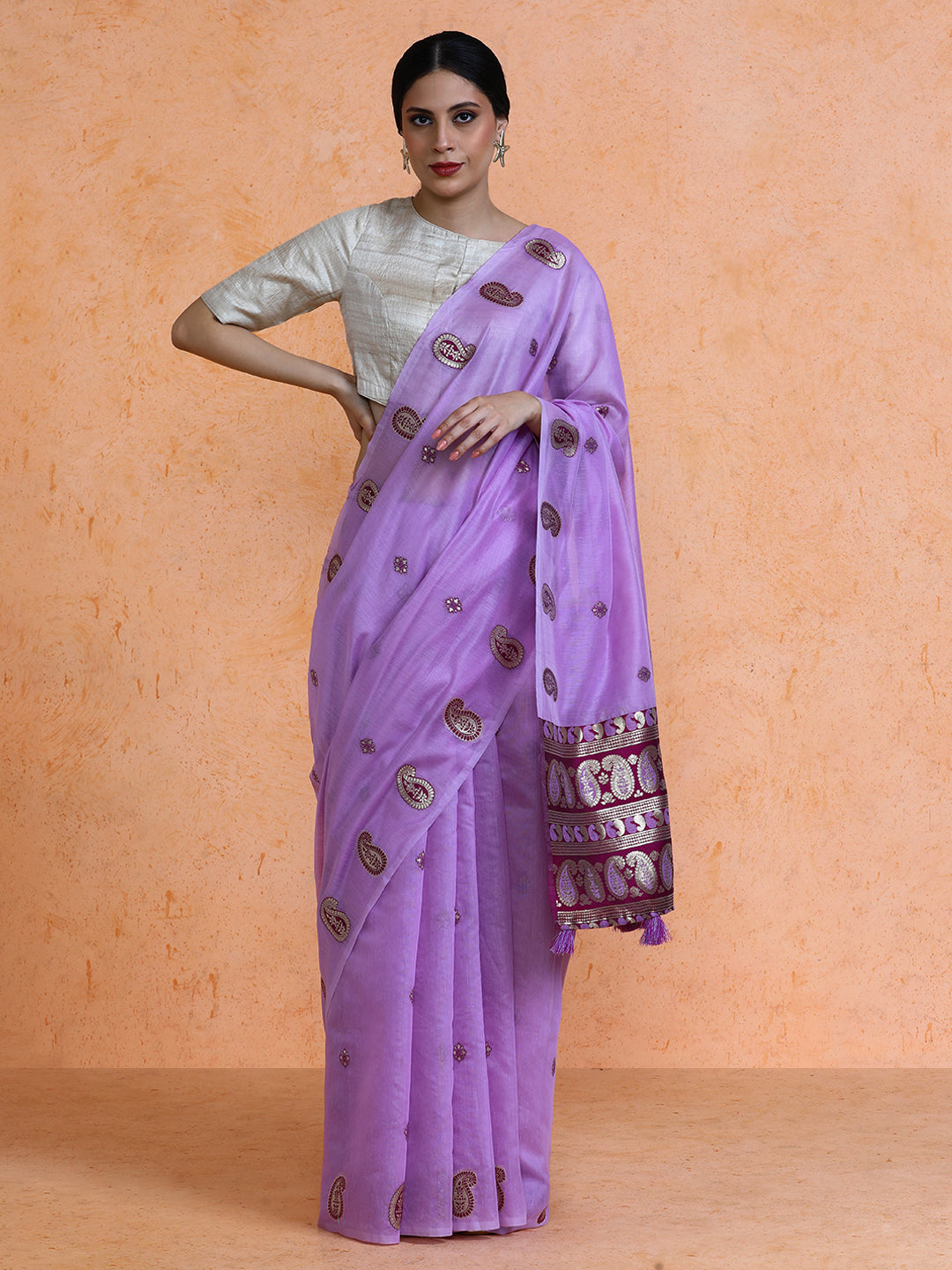 Rasa Cotton in Lavender