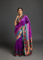 Abhitha Silk Saree Purple