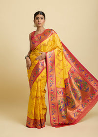 Nirali Silk Saree Yellow