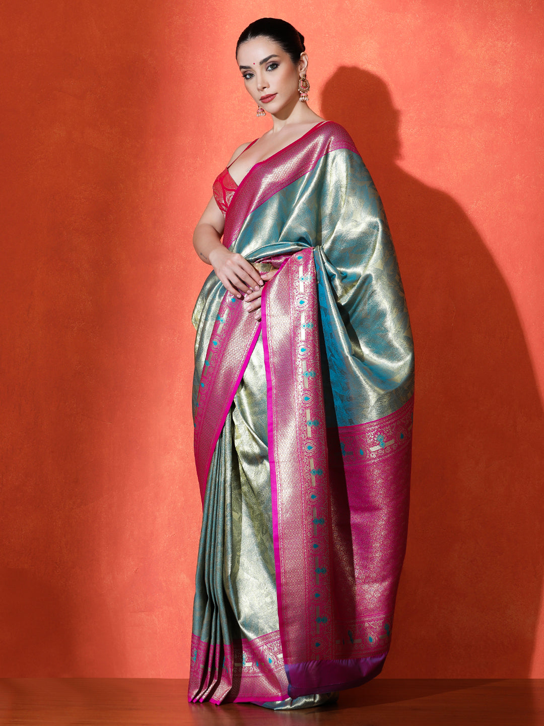 Chaitali Silk in Blue