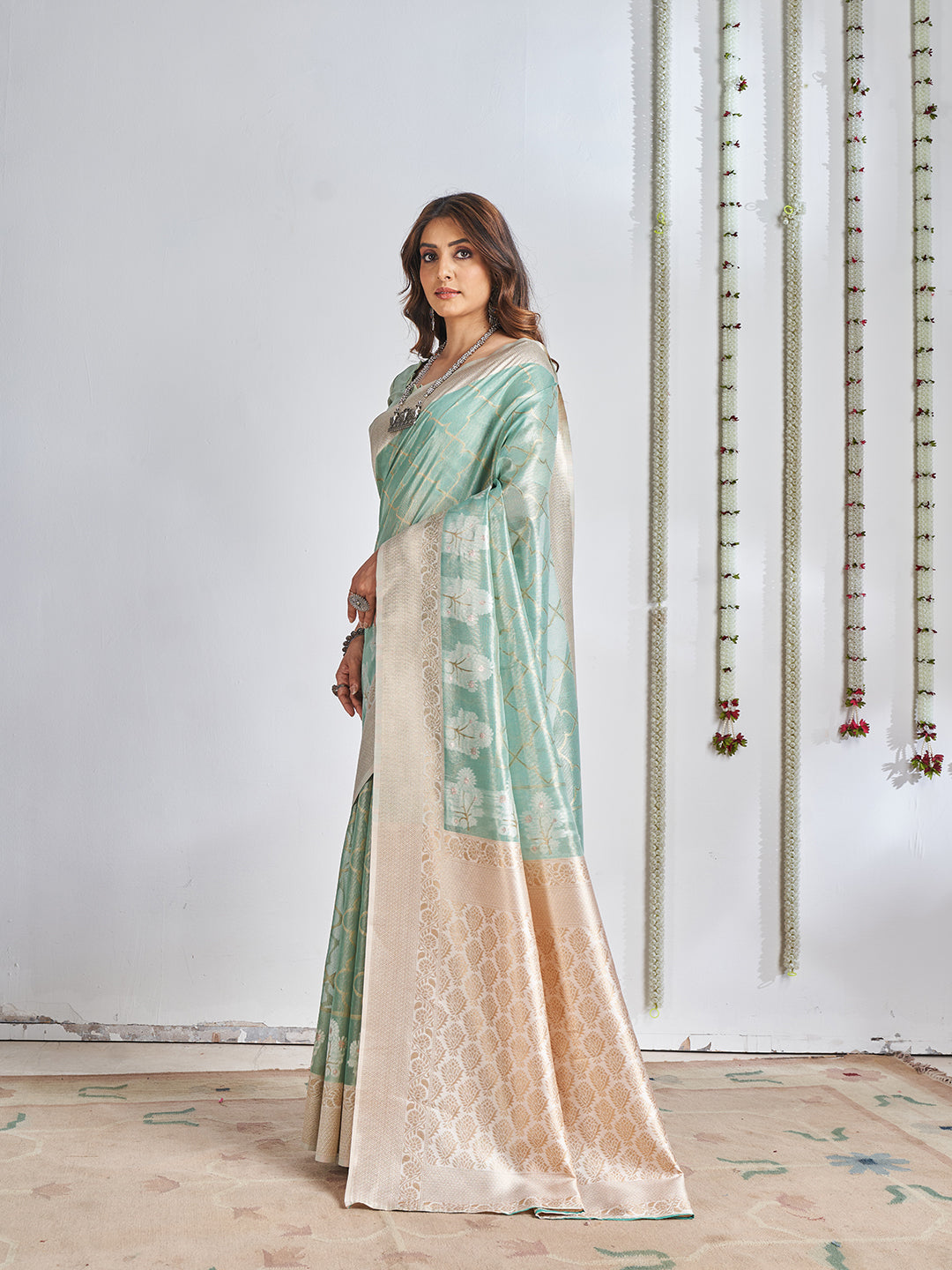 Sannidhi Silk In Bright Green