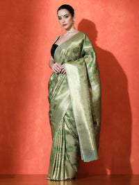 Sarvani Silk In Green