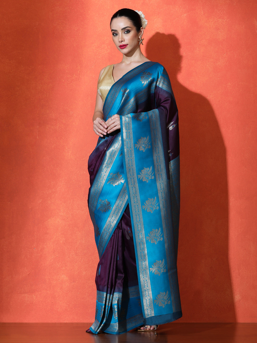 Heritage Silk in Dark Blue