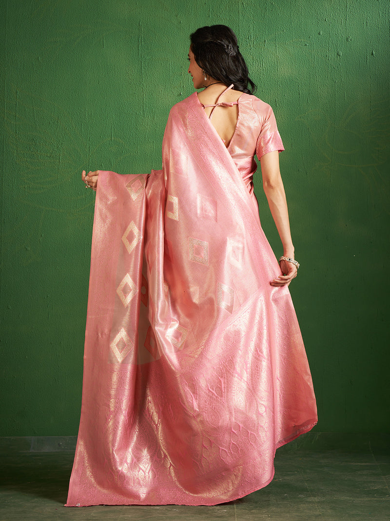 Kalki Silk in Rose Pink