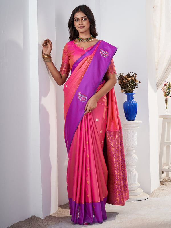 Jamuna Silk in Pink