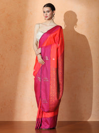 Jamuna Silk in Orange