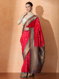 Bhakti Silk in Red