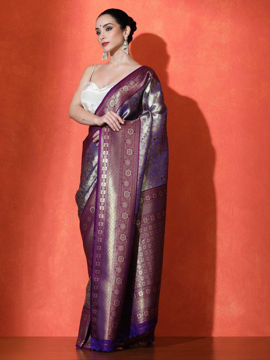 Vasanti Silk in Purple