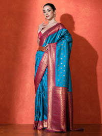 Bhakti Silk in Light Blue