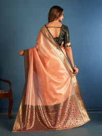 Vamika Silk in Peach