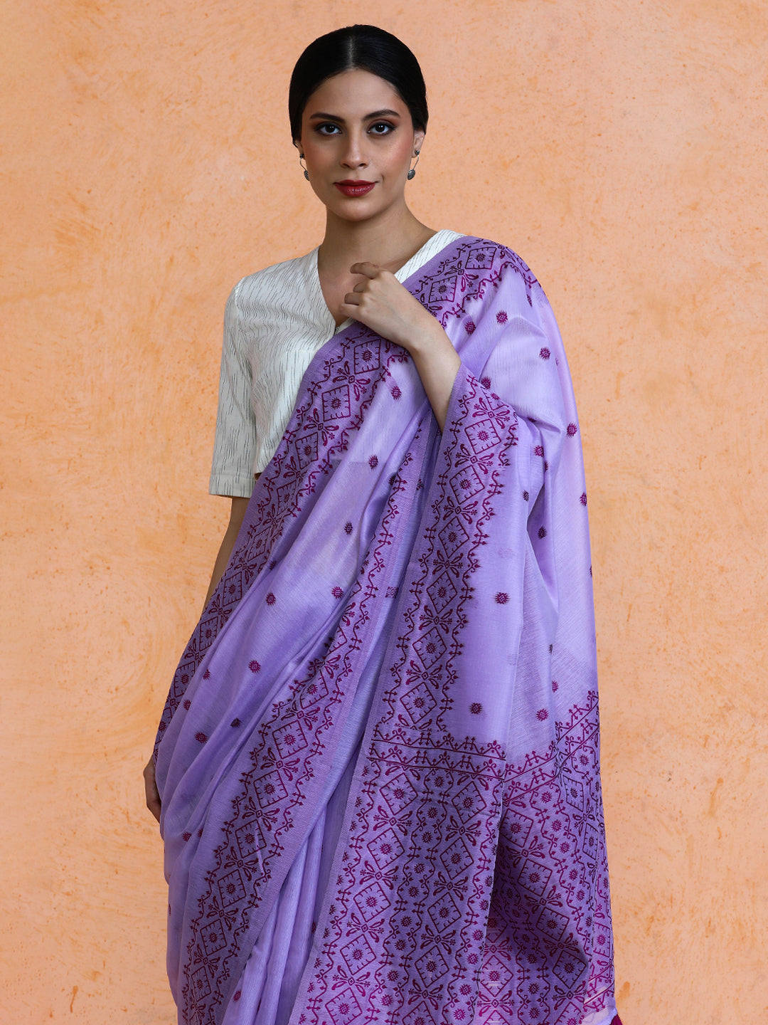 Dhrisha Cotton in Lavender