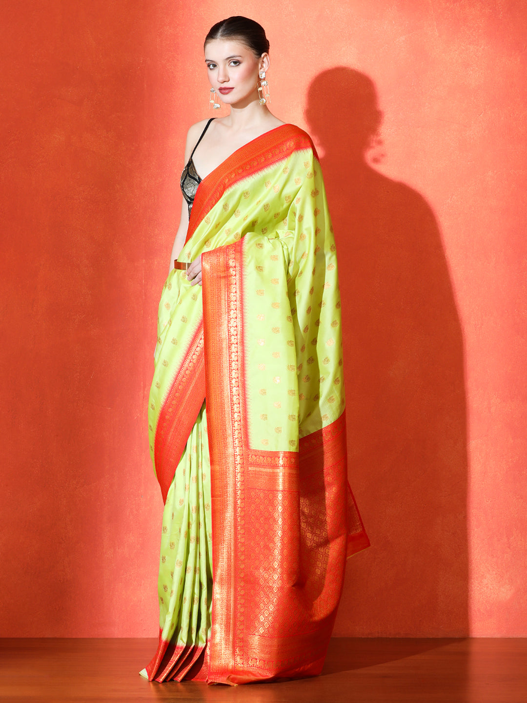 Bhakti Silk in Green