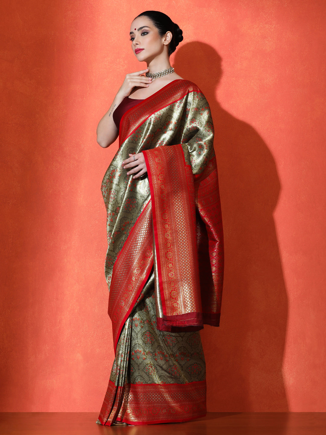 Rasika Silk In Green