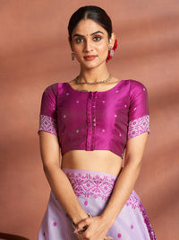 Dhrisha Cotton in Lilac