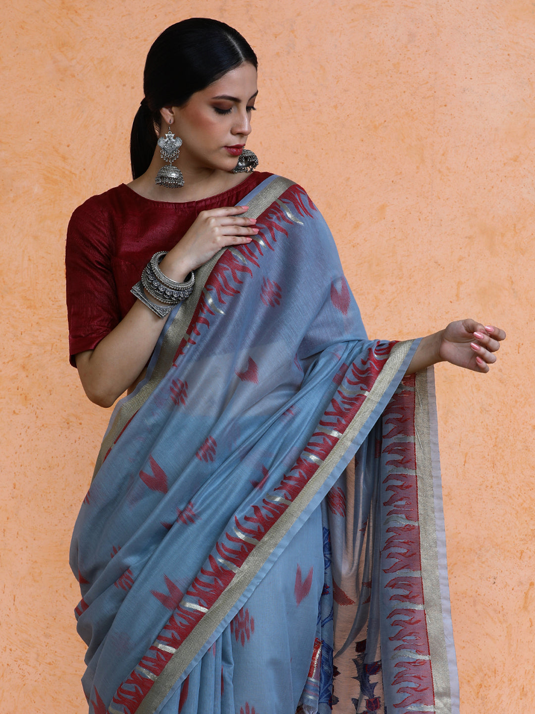 Vilasini Cotton in Grey