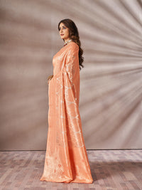 Samiksha Silk in Orange