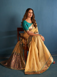 Vamika Silk in Yellow