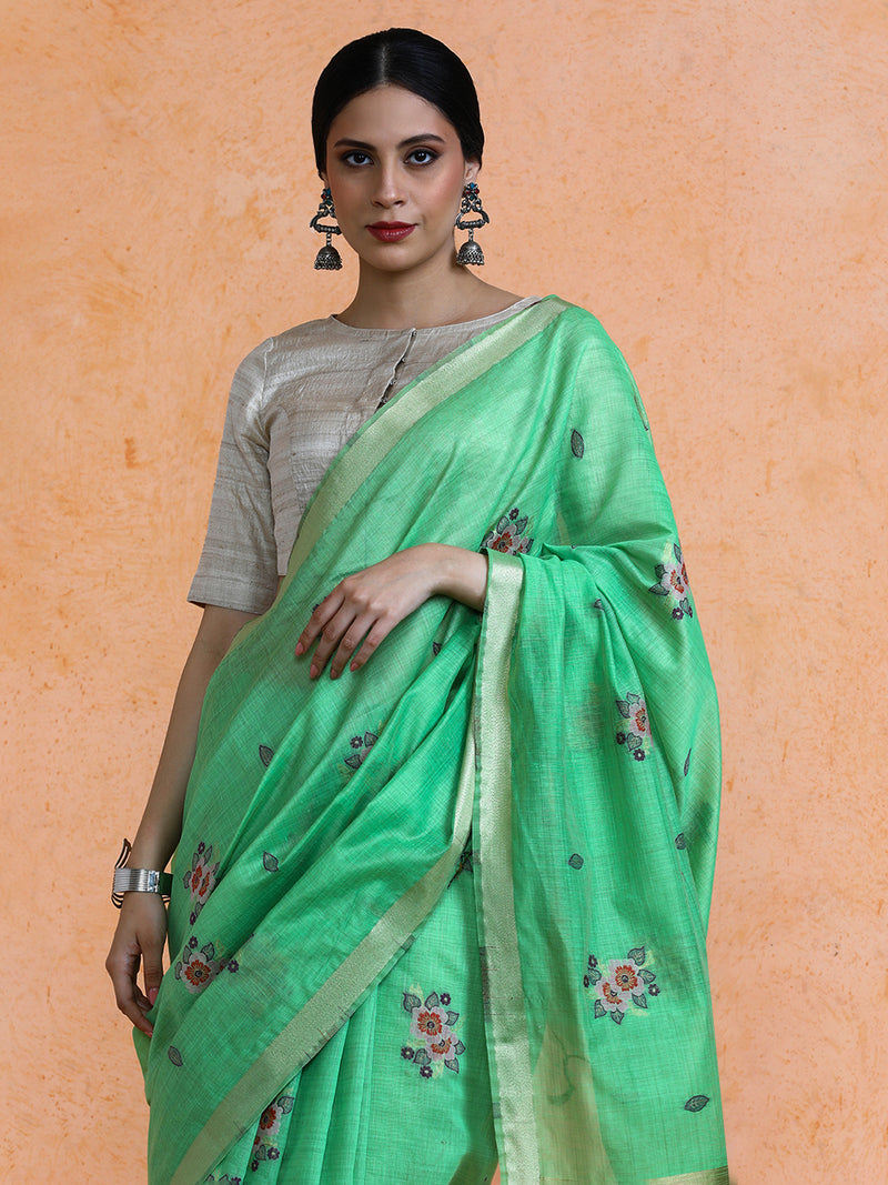 Shireen Cotton in Green