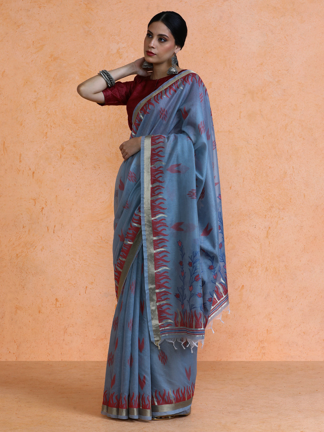 Vilasini Cotton in Grey