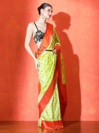 Bhakti Silk in Green