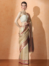 Vamika Silk In Beige