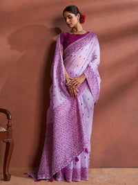 Dhrisha Cotton in Lilac