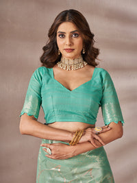 Samiksha Silk in Teal