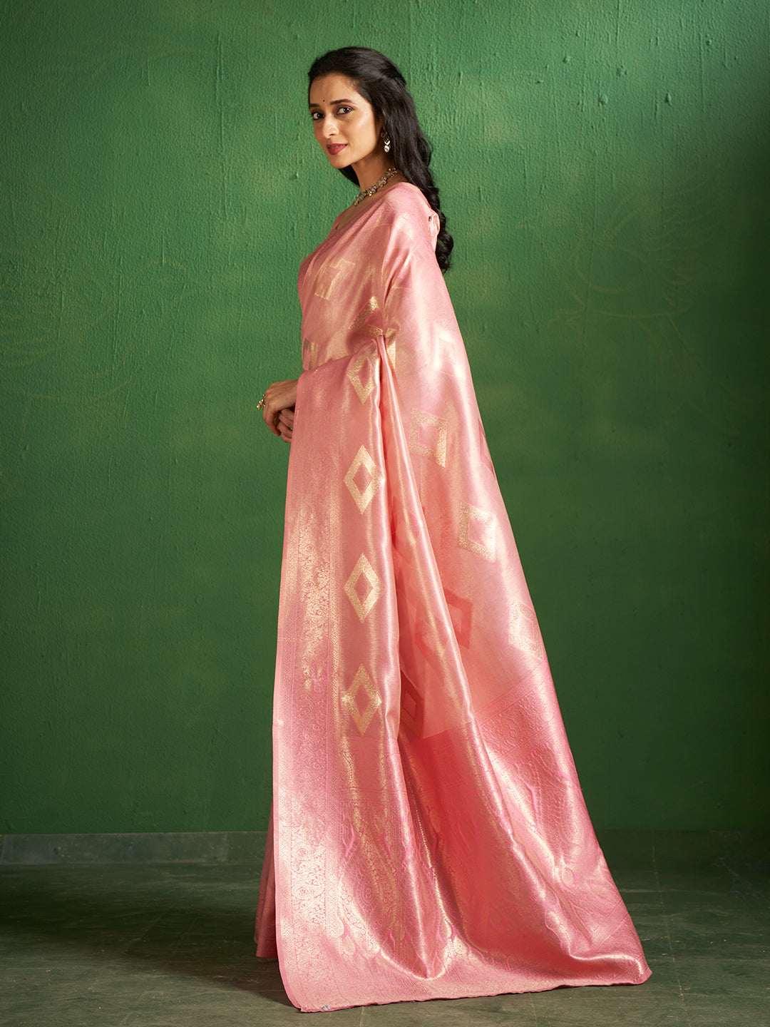 Kalki Silk in Rose Pink