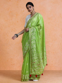 Vinita Cotton in Green