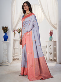 Jamuna Silk in Lilac