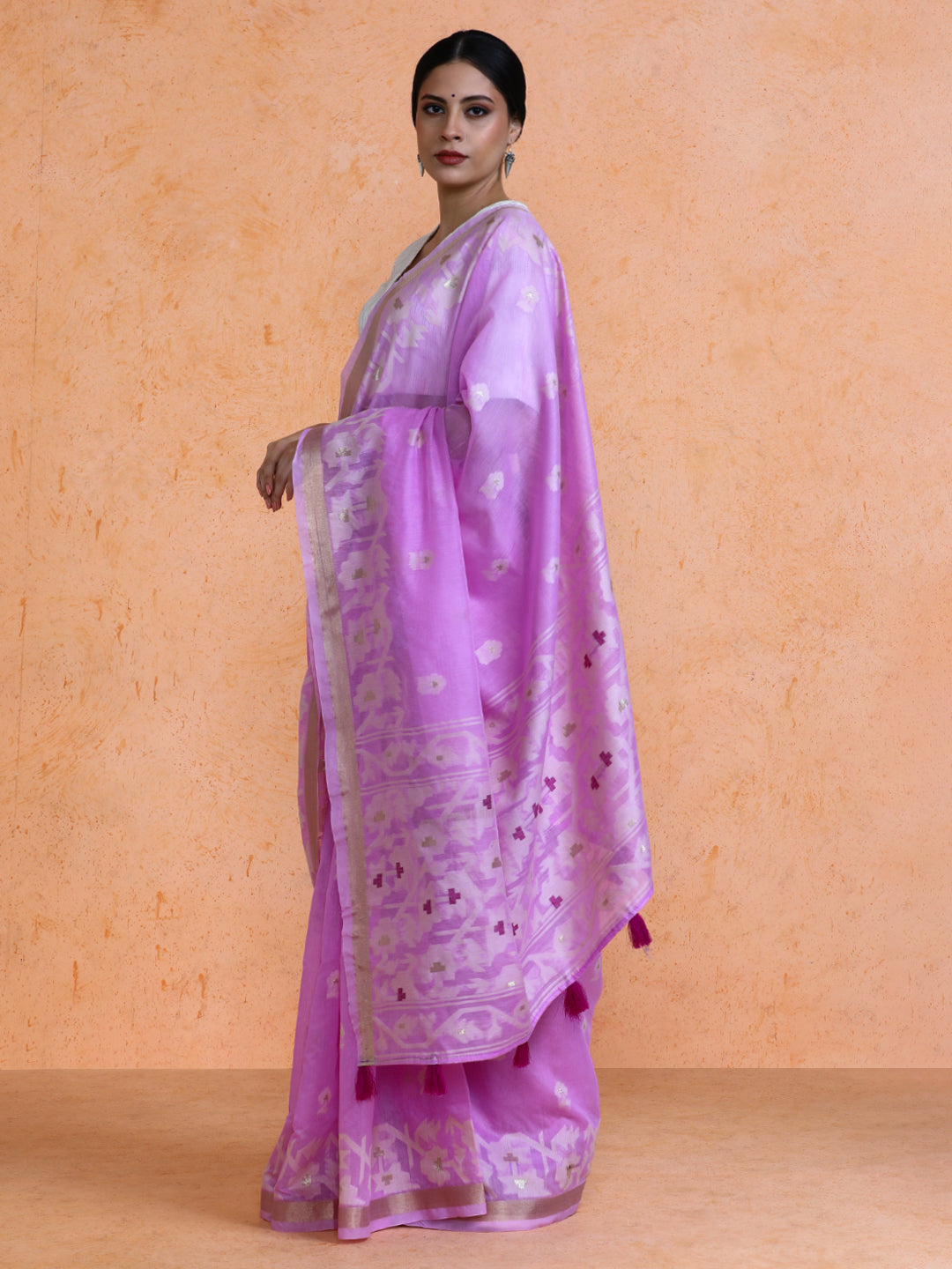 Vinita Cotton in Lavender