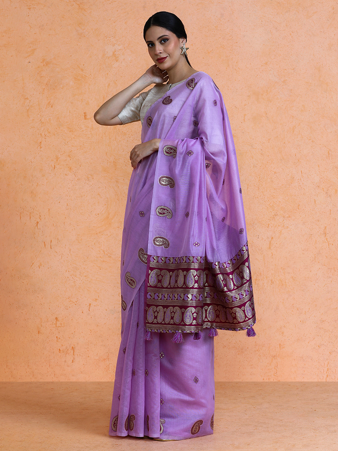 Rasa Cotton in Lavender