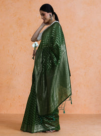 Navriti Cotton in Dark Green