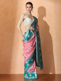 Ivory Silk in Pink