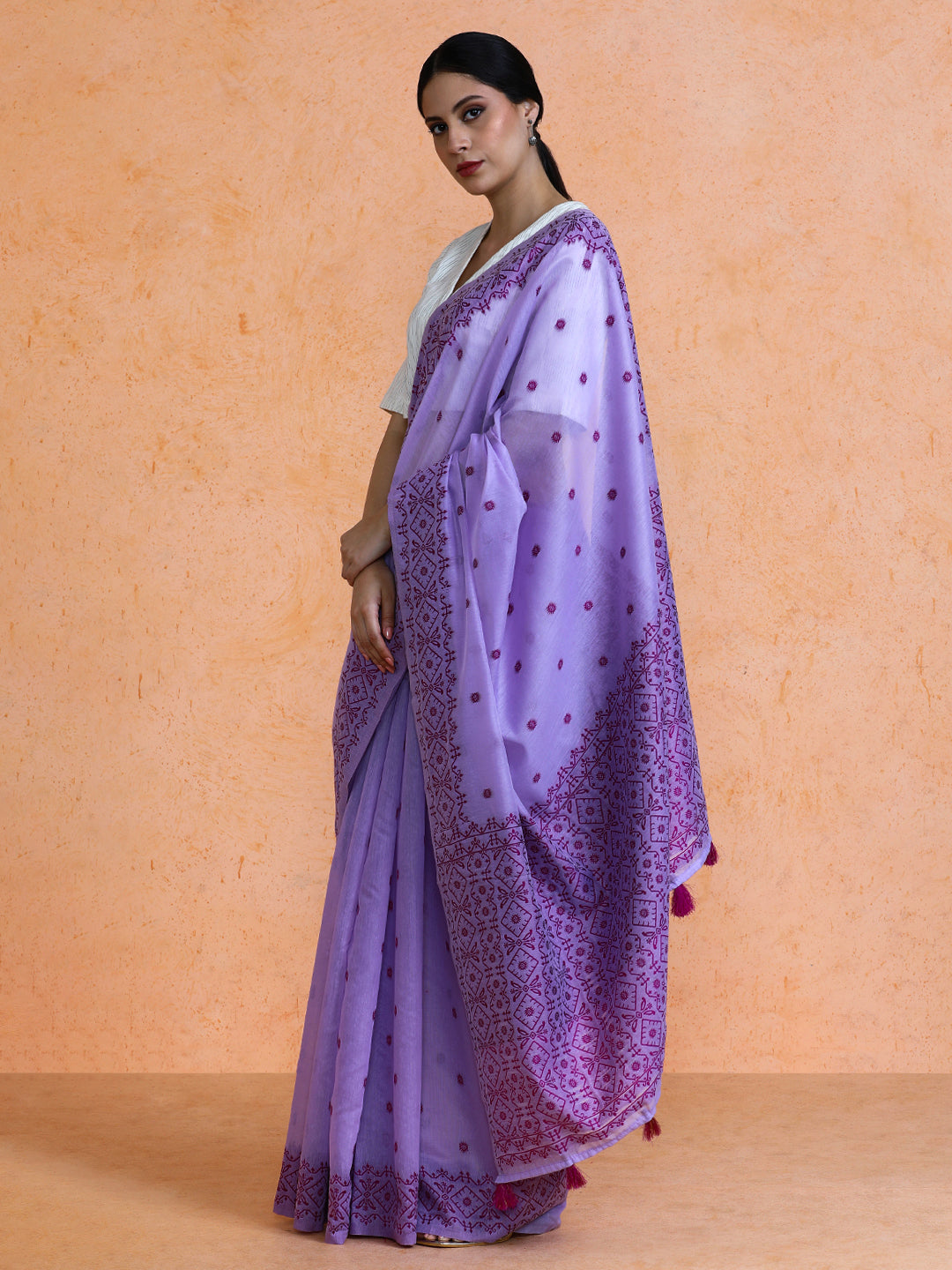 Dhrisha Cotton in Lavender